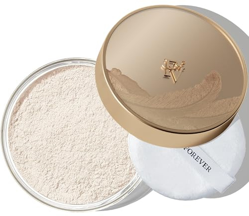 FV Translucent Setting Powder, Lightweight & Oil-control, Long Lasting, Matte Finish, Talc-free Baking Powder Makeup, For Fair to Medium Skin Tones, 01 Translucent-Ivory