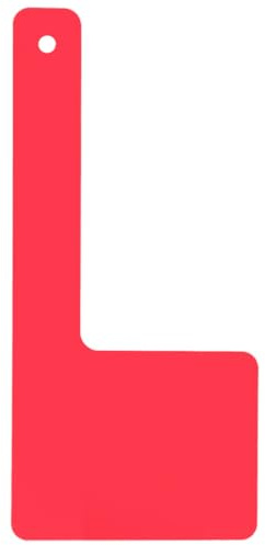 Toyvian Drapeau Rotatif pour Boîte aux Lettres Extérieure en Acrylique Rouge, Grand Format, Accessoire Signalisation Postal, Compatible Installation Facile, Décoration Jardin et Terrasse