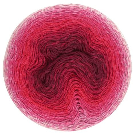 Scheepjes Whirl Farbverlaufsgarn, 1000 m, 555 Forbidden Fuchsia, 1 Knäuel