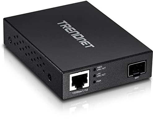 TRENDnet TFC-PGSFP Medien Konverter SFP PoE Powered