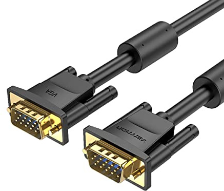 Cable svga VENTION daebi/ VGA macho - VGA macho/ 3m/negro