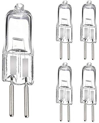 AUFWH 5pcs G5.3 12V 20W / 35W / 50W / 75W Bombillas de luz halógena Larga Lámparas de cápsula Cálidas Bombillas blancas Claras Interior Iluminación Bulbos-G5.3-12v-35w_5pcs