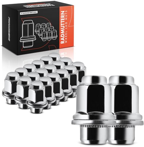 Frankberg 20x Radmutter Kompatibel mit C4 LS NX CT ES GS IS Galant Lancer Pajero 4007 A-u-r-i-s Corolla Prius RAV Trajet 4 1982-2020 9094201033