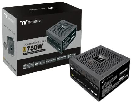 Thermaltake Toughpower GF A3 750W Or | Entièrement modulaire | ATX 3.0 | PCIe Gen 5