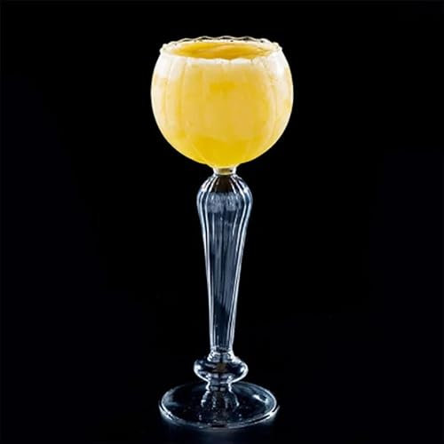 HalcyonFit Cocktail Glass - Distinguished Bar Martini Cup, Margaret Wine Glass, Goblet, Ideal for Coffee, Restaurant Use, Weddings, Sea Parties, Champagne Glass (H)