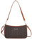 Umhängetasche Damen Handtasche Y2k Fashion Unterarmtasche mit Langer Kurzer Schultergurt Crossbody Bag mit Reißverschluss Frauen