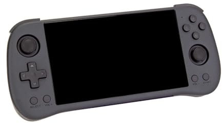 Kisss X55 Handheld Game Console, Portable Retro Game Console without Games, 16G JELOS System Retro Video Gaming Player for Adults Kids Boys (Black)