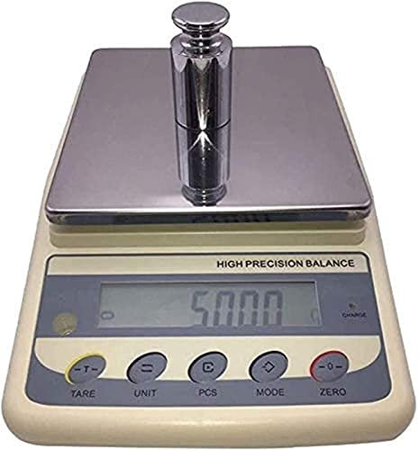 QXSJEDYCH Bilance elettroniche Bilancia elettronica analitica ad alta precisione Bilance for gioielli Bilance digitali da laboratorio Bilancia di precisione da cucina 0,1 g calibrata e pronta (colore: