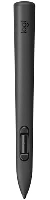 Logitech MX Ink Mixed-Reality (MR) Stylus, wireless pen controller, high precision and pressure sensitive, transforming ideas in MR from 2D to 3D, for Meta Quest 2, Meta Quest 3 - Black