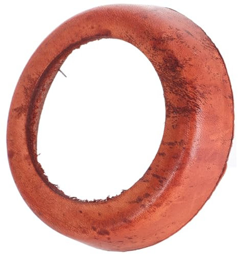 HOMSFOU Druckwasserpumpenbecher brunnenpumpe druckpumpe Ersatzteil Wasserpumpe pumpenzubehör Wasserpumpe Ersatzteile manuelle pumpe Pumps aus Leder Wasserpumpe Lederbecher Rindsleder Brown