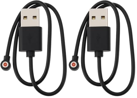 Be In Your Mind 2 Câbles de Charge Magnétiques pour Smart Ring Port Rond de 4,0 Mm Charge Rapide Fixation Sécurisée