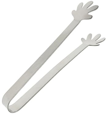STOBAZA Pinzas Para Alimentos De Acero Inoxidable Mini Para Servir Comida Para Fiestas Cafeterías Bares Hogar