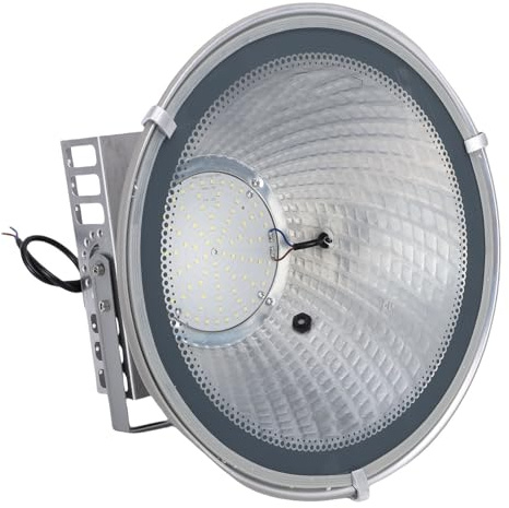 Luocute Projecteur LED, Lumière Blanche de Grue à Tour étanche en Aluminium Haute Puissance 400 W, Adaptée au Garage de Chantier de Construction Extérieur