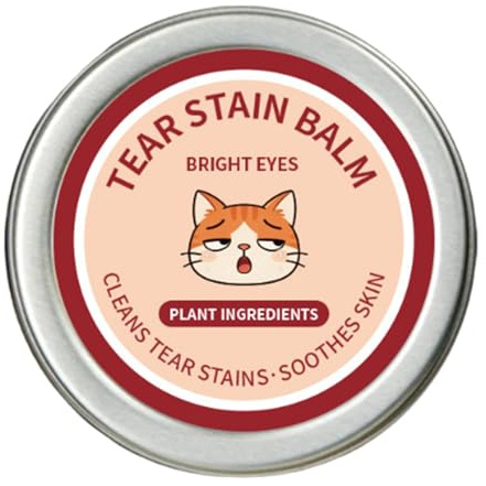 Generisch Tränenfleckenentferner für Hunde | Zarter Reinigungsbalsam 30 ml | Welpen-Fleckenentferner – für die Pflege von Hauskatzen, Welpen und Kätzchen zu Hause