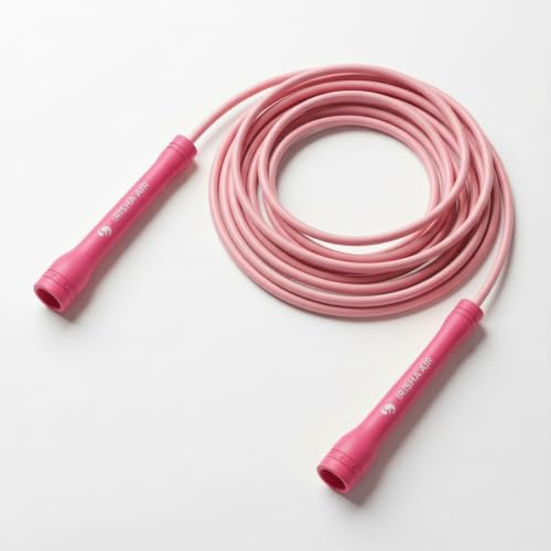 Elevate Rope Springseil Erwachsene, Speed Rope 5 mm, 3 m verstellbar | Nylonkern verhindert Verdrehen, ideal für Double Unders, Cardio und CrossFit, gratis Trainings-App, 90 Tage Garantie