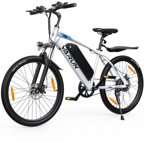 VARUN E Bike 24 Zoll mit 36V Akku, 25 km/h, Aluminium Rahmen, 250W Motor