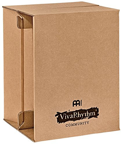 Meinl Percussion Cajon2Go Cajon Instrument - Faltbare Trommelkiste zum Mitnehmen - Aus Karton (VR-CAJ2GO)