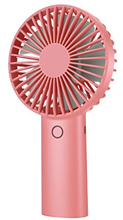 YunTuo Mini Portable Handheld Fan Up to 15H Cooling for Office Sport Travel | 3 Adjustable Speeds USB Electric Fan Indoor for Home, Light Weight Convenient Charging Hand Held Fan for Walking, Camping