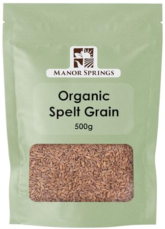 Organic Spelt Grain 500g by Manor Springs Organic