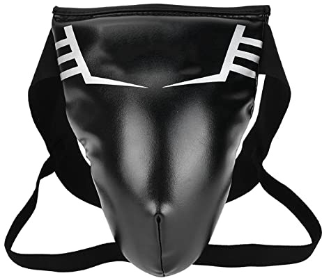 Leapiture Bauchschutz, Box-Tiefschutz, Box-Karate-Gurt, Sanda-Schrittschutz für Boxen, Muay Thai, Taekwondo, Kampfsporttraining