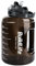 BuildLife Water Bottles with Straw & Flip Cap 2 in 1 Lid - Large Water Bottle with Time Markings BPA Free Leak Proof Wide Mouth Drinks Bottle,2.5 Litre Durable Sports Water Bottle (Black)