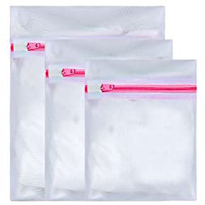 30 x 40 cm / 12 x 16 inches Mesh Laundry Bags for Washing Machine, Washing Net Bags for Laundry, Delicates Washing Bags for Precious Garments lingerie Shoe Washing, Travel Laundry Bags
