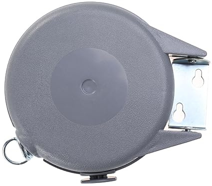 PRETYZOOM 12m Tendedero Retráctil Resistente Portátil Cuerda De PVC Ajustable Tendedero De Interior