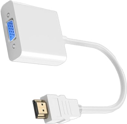Connexion d'ordinateur Portable à la, Adaptateur de câble d'ordinateur | Adaptateur VGA-A-Display Adaptateur vidéo léger | Connexion Stable, Adaptateur de Moniteur Non - assainissement