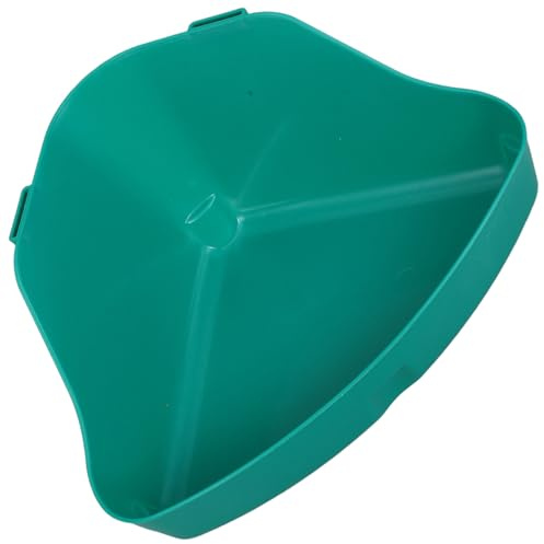Abaodam Bac à Litière Mural pour Petits Animaux 31,5 X 20 X 15 CM en Plastique, Bac à Sable et Toilettes D’Angle pour Lapins, Hamsters et Furets – Solution Hygiénique pour Cage Compacte