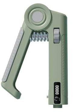 Digital kraftmätare, 2 st greppstyrketestare dynamometer elektronisk muskelfingerarmstyrketränare professionell justerbar digital handträning, Bärbara mätenheter