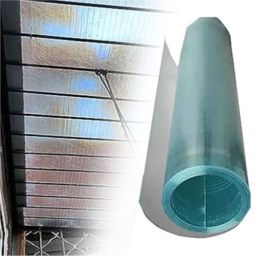 wellplatten transparent 1,2 mm dicke glasfaserverstärkte Dachplatten, Dachfenster-GFK-Dachplatten für Schuppen/Lagerräume/Innendachfenster, wetterbeständige(W 1.2m,L 5m)