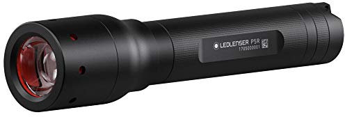 Ledlenser P5R LED Taschenlampe | wiederaufladbare Taschenlampe 420 Lumen | 40m Leuchtweite | bis zu 15h Laufzeit | fokussierbar | Aluminiumgehäuse | Magnetladesystem, IPX4 | Wandhalterung