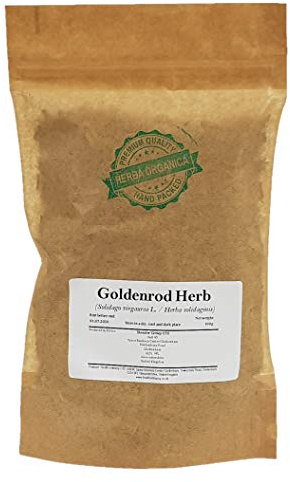 Herba Organica Herbe de Solidage Verge d'Or Tisane - Solidago Virgaurea L - Goldenrod Herb Tea (100g)