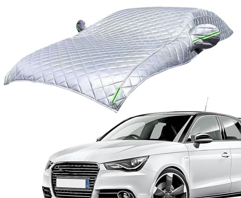 Autoabdeckung Gegen Hagel, Auto-Hagelabdeckung, Hageldecke Für Autos, Hälfte Halbgarage Autoabdeckung Dicke Hagelabdeckung Für SUV, Windschutzscheiben-Hagelschutz, Hagelschäden Autoabdeckung