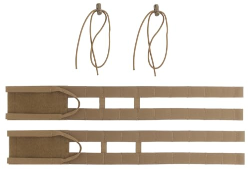 Peminkoo Taktischer Plattenträger-Kummerbund, R-Serie, Stil 2, Band, struktureller Schnellverschluss, zweireihiger Gürtel für die Jagdweste J.PC A.VS S.PC (Khaki)