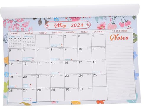 VILLCASE Wandkalender 2024 2025 Monatskalender Für Zuhause Und Büro Großer Wandkalender Praktischer Familienplaner Mit Feiertagen Und Monatsübersicht Ideal Zur Planung Und Organisation