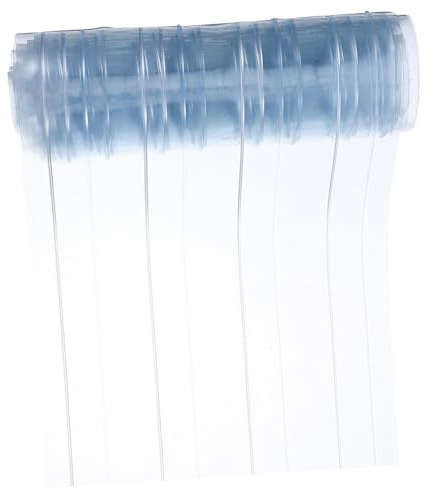 TOYANDONA Transparenter PVC-türvorhang Streifenvorhang Für Haustiere Ersatz-Kunststoff-streifenvorhang Türvorhang Für Zwingertüren Hundetürklappe-ersatz Transparenter Kunststoff-Vorhang Für