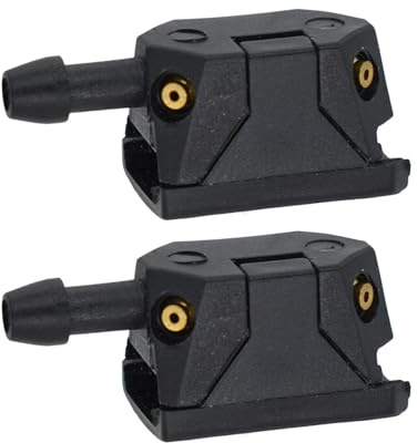 Scheibenwischdüse Passend für Mercedes Benz Vito 638 639 Viano V-Klasse Sprinter Scheibenwaschdüsen Jet montiert auf 8/9 mm Arm(2pcs Nozzle)