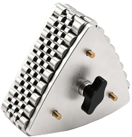GZPKJ Pince De Polissage pour Bracelets De Montre, Accessoire De Brossage Triangulaire Isolé Thermiquement pour Bracelets De Montre, Outil De Finition sans Angle Mort pour La Réparation