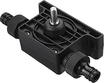 CENPEK Mini pompe portable pour perceuse électrique à grand débit, la pompe est livrée avec deux connecteurs pour mandrins de perceuse