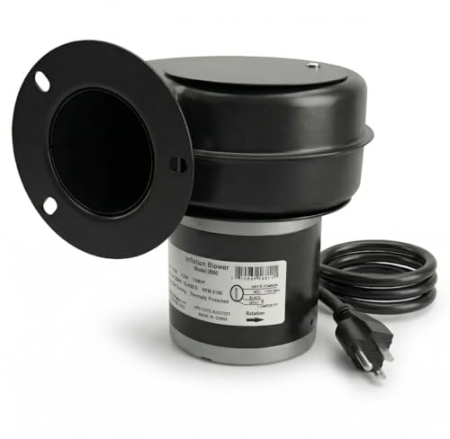 IB60 Inflation Blower - 60 CFM, 115v, w/AC Cord | Exact Fit Replacement for Greenhouse IB60 | Sharptek Supply OEM