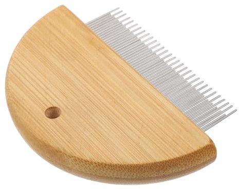 VANZACK 2stücke Pferdebürste Aus Holz Mit Metall Pferdehaarbürste Und Grooming Scraper Für Pferde Und Rinder Langlebiges Werkzeug Zur Entfernung Von Tierhaaren Massage Für Pferdepflege