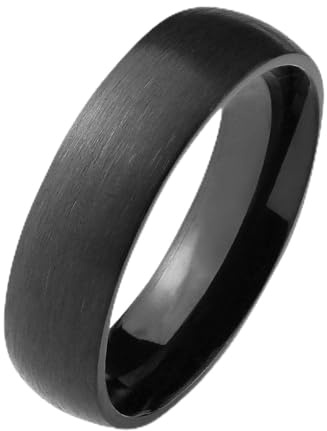 ASTARI® Atlantis - Anillo de Pago - Pago sin Contacto - Cerámica - NFC - Portátil - Gadget - Anillos - Sin Carga - Impermeable - Unisex - Portátiles - Cartera (Negro Cepillado, 6)