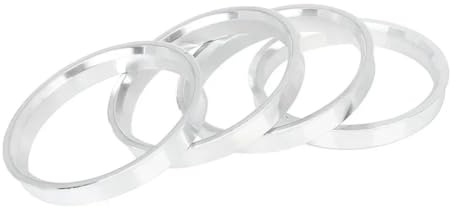 HFGDRH Anello Centratura Cerchione, Anelli di centraggio for mozzo Auto in Lega Alluminio for Veicoli, Foro Ruota 67,1 mm, Set 4 Pezzi for Veicolo 60