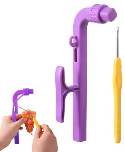 Supporto per filo all'uncinetto: layout a torre girevole, posizionamento equilibrato della bobina, pratica funzione di trasporto, concetto di dispenser in fibra largha, per ambienti