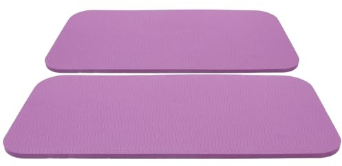 WEKADRIN 2 Stück knieschläger Gartenarbeit yogamatte knieschläger für gartenarbeiten Knieschützer für die Gartenarbeit kniekissen für den Garten knieecke TPE Purple