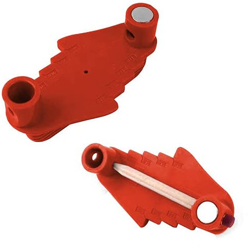 Mark Center Finder Centering Scriber Marking Gauge Alignment Line Carpenter Tool Woodworking Magnetic Center Line Measurer New Nice Design