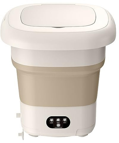 WHYATT Lavatrice Portatile Pieghevole Domestica,Lavatrice da Campeggio Calzino, Vestiti per Bambini, Viaggi, Campeggio