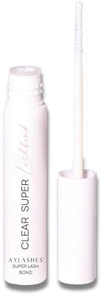 AYLASHES - DIY Super Bond Wimpernkleber für künstliche Wimpern transparent | bis zu 7 Tage Halt | dermatologisch getestet | Wimpernkleber für Wimpernverlängerung | Wimpernverlängerung Zubehör