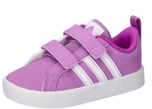 adidas VS Pace 2.0 Shoes Infants, Scarpe da Tennis Unisex-Bambini, preloved Purple/off White/Purple Burst, 21 EU